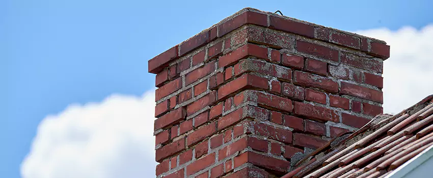 Brick Chimney Flue Installation in Newburyport, MA