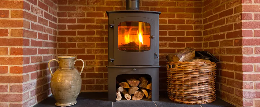 Metal Firebox Installation For Fireplace in Newburyport, Massachusetts