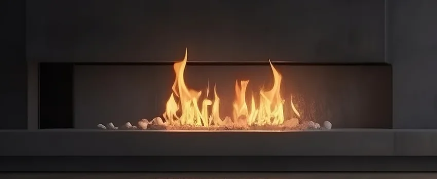 B-Vent Gas Fireplace Installation in Newburyport, MA