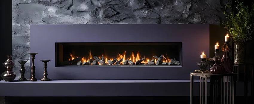 Ember Bed for Ventless Gas Fireplace in Newburyport, MA