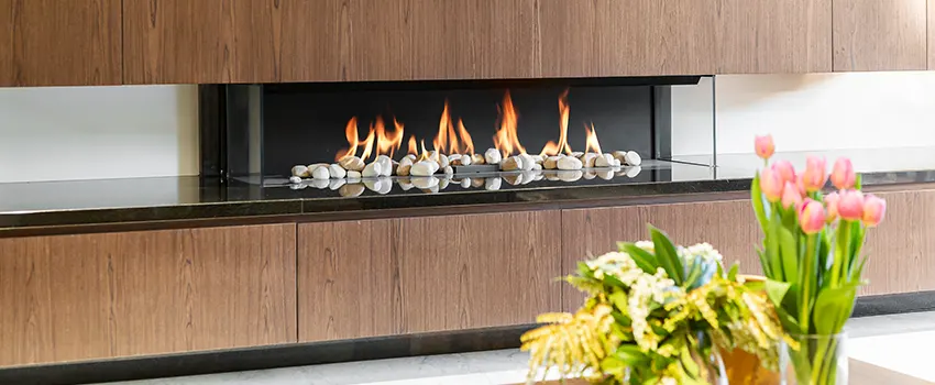 Double-height Fireplace Design Refurbishment in Newburyport, Massachusetts
